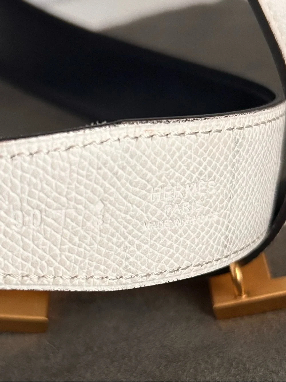 Hermès Reversible Belt & Buckle